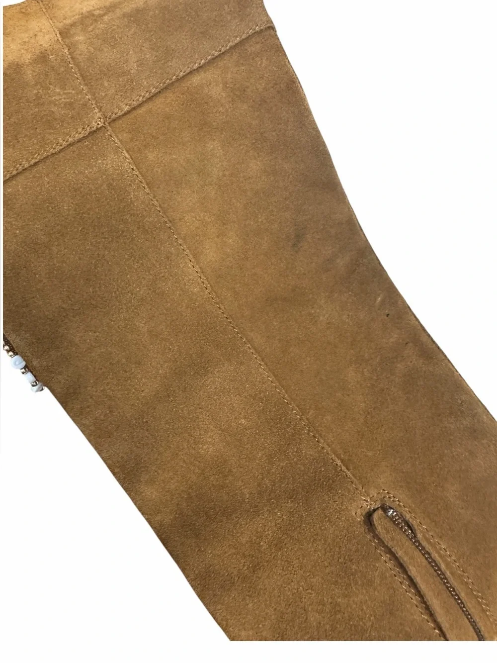 Steve Madden Palisade Brown Suede Over Knee Block Heel Boots Women’s Size 9.5